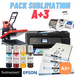 Pack A3 Ecotank avec presse à plat et presse à mug PrintFabrik Matériel et Articles pour la sublimation